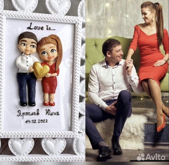 Кукла по фото, брелок, кружка, рамка ручной работы