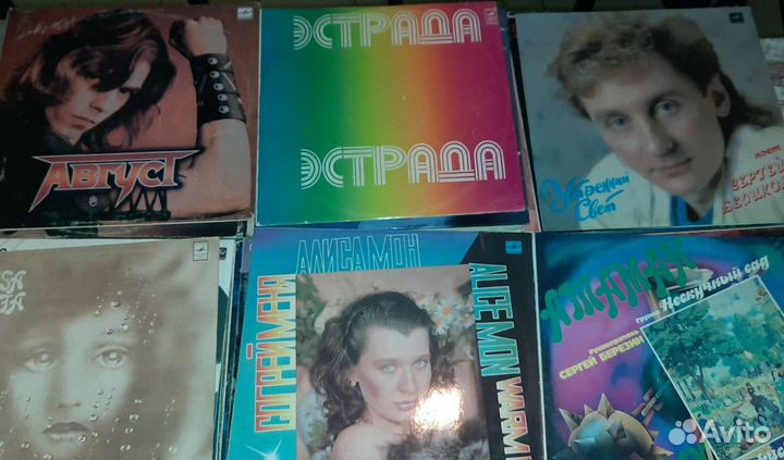Разные виниловые пластинки по одной цене