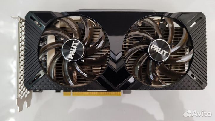 Видеокарта Palit GeForce GTX 1660 TI Dual