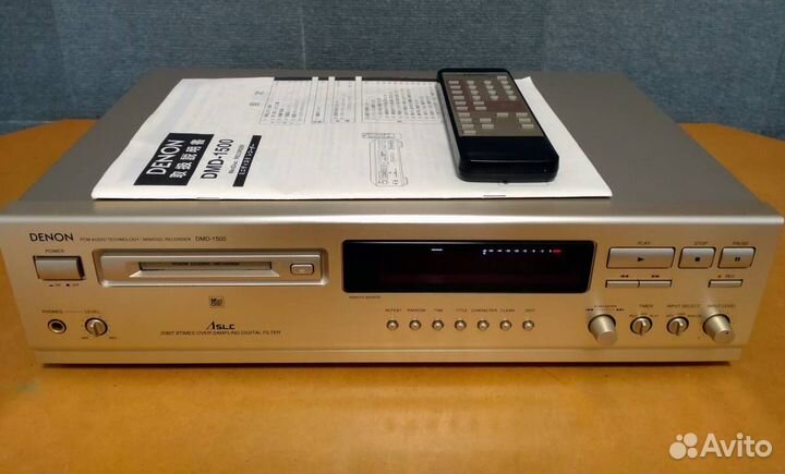 Denon DMD-1500AL минидиск дека как новая