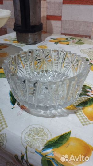 Ваза хрустальная СССР