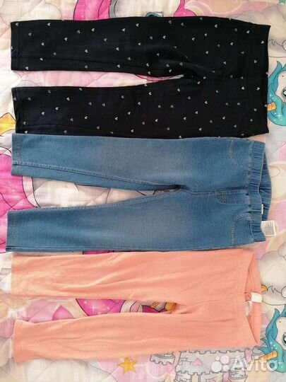 Вещи пакетом на девочку 104р