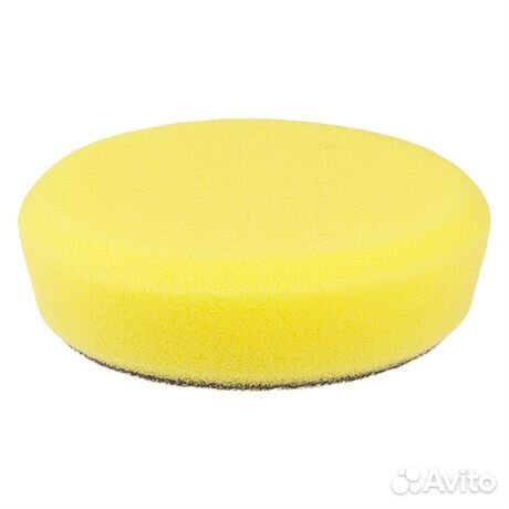 Желтый мягкий поролоновый круг 70/20/55 мм