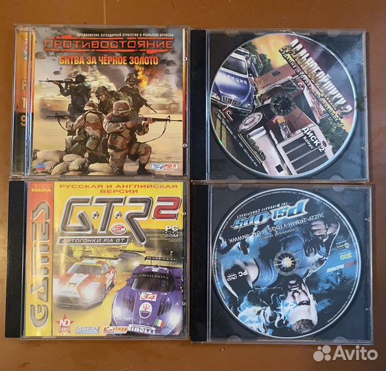 CD диски с играми для пк