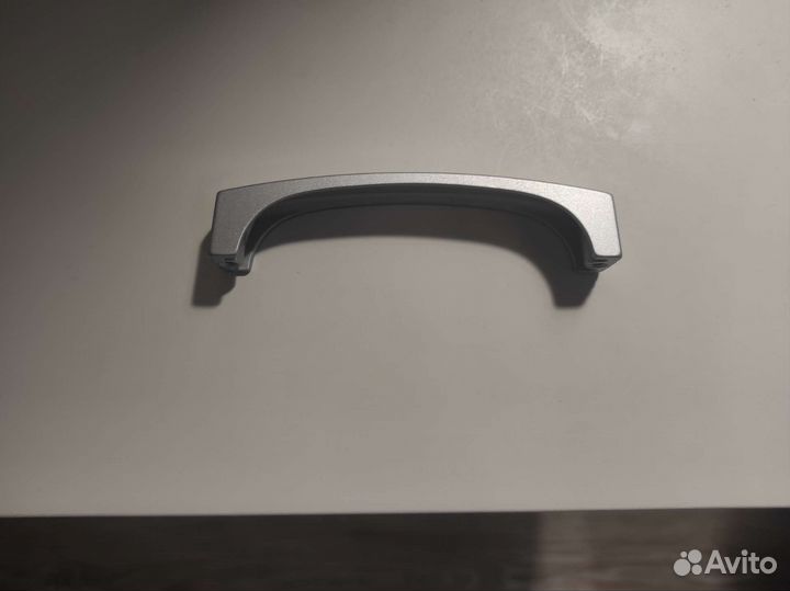 Ручка-скоба, светлый хром