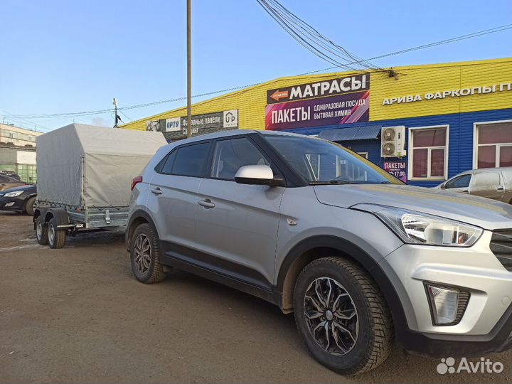 Прицеп оцинкованный, Кузов 3*1,51м. Двухосный