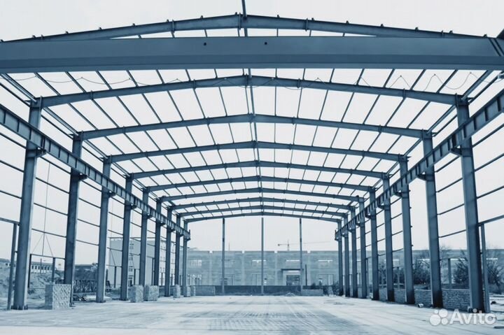 Металлические каркасы зданий и сооружений