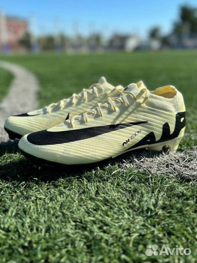 Бутсы Nike Mercurial yellow