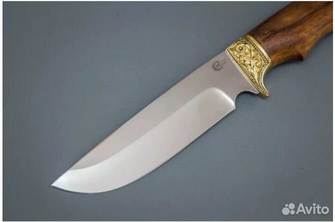 Нож Лорд, ст. 65х13, литье, рукоять из ценных поро