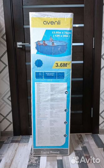 Новый каркасный бассейн 360 на 76