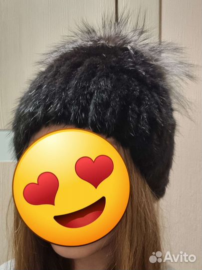 Шапка натуральный мех
