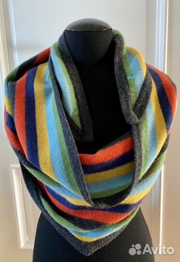 Benetton шарф-косынка и Берет Tonak