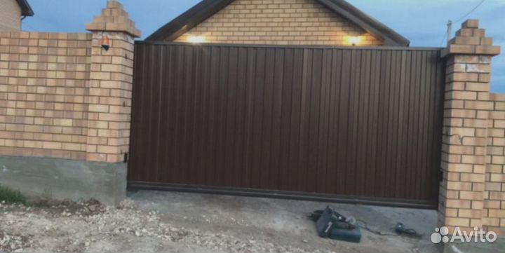 Откатные ворота 