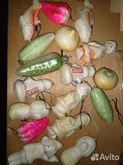 Старые ёлочные украшения