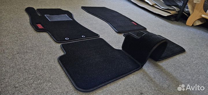 Люкс ворсовые коврики в салон Subaru Impreza GRB