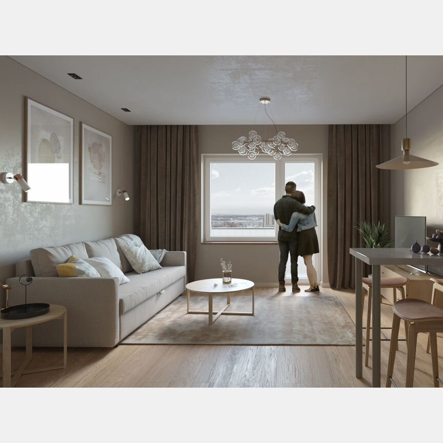 1-к. квартира, 35 м², 10/16 эт.