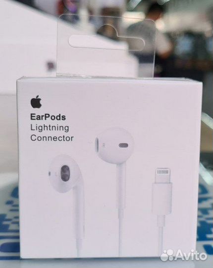 Наушники apple EarPods Lightning оригинал