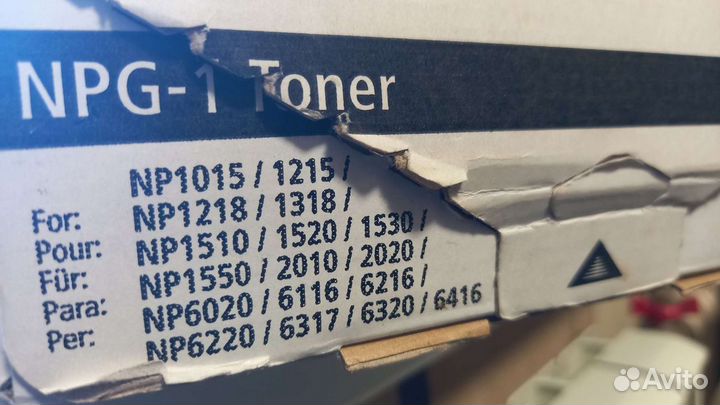 Тонер Canon npg-1