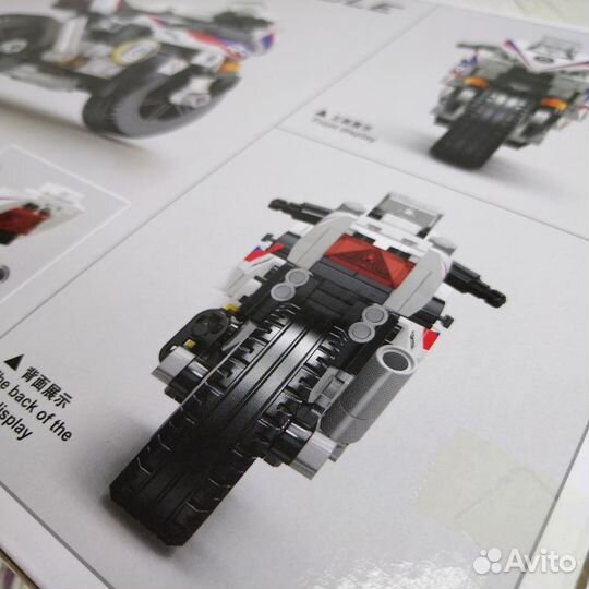 Детский конструктор мотобайк