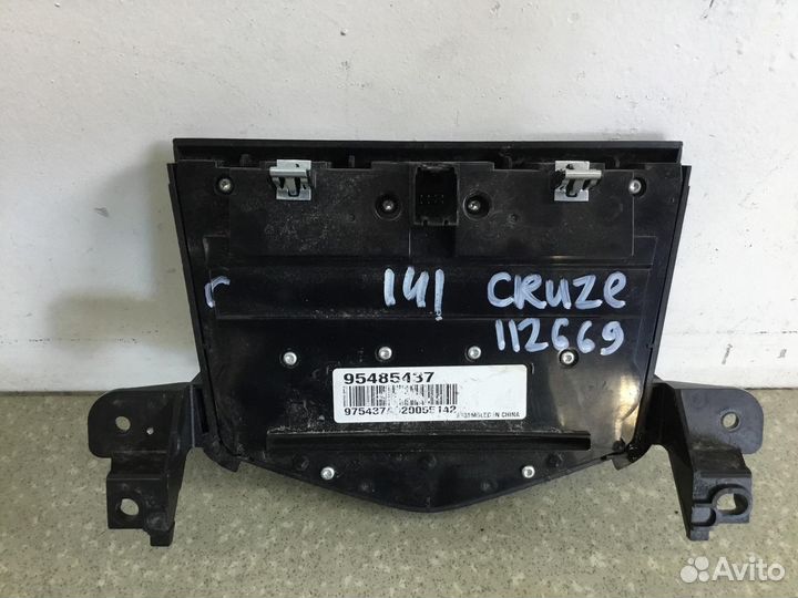 Магнитола Chevrolet Cruze 2009-2016