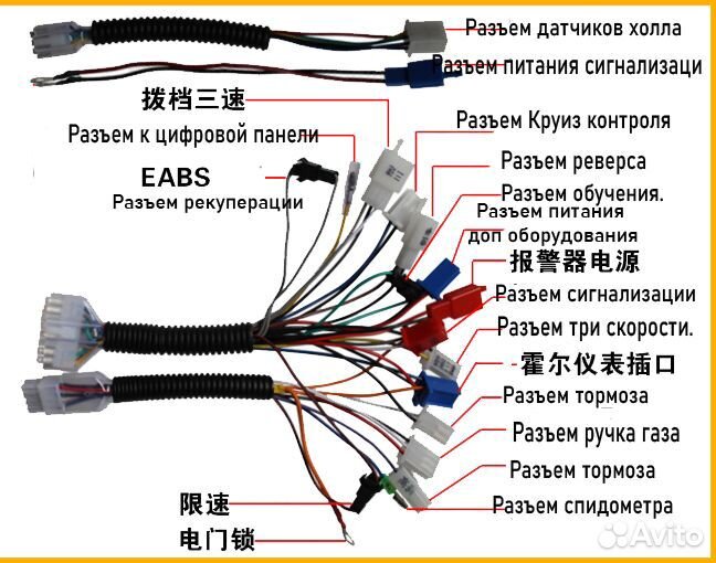 Контроллер /48-60v/ /60-72v 40а-60а синусный