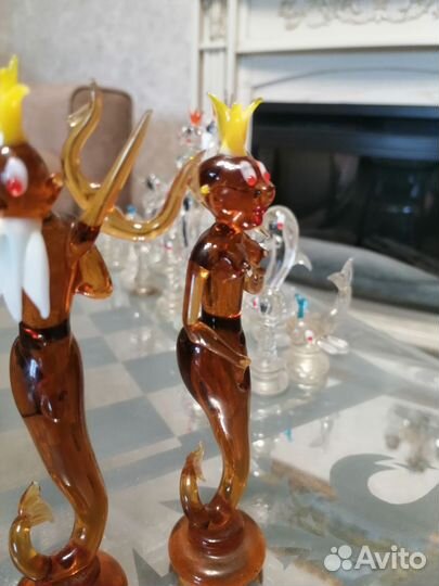 Шахматы стекло