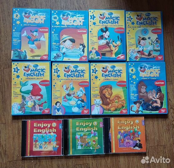 DVD и MP3 для обучения английскому языку