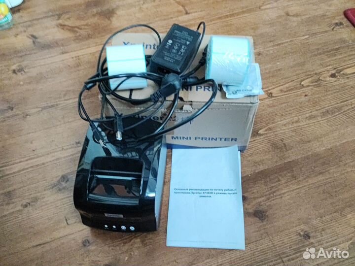 Термопринтер для печати этикеток XP365B