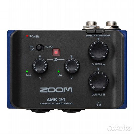 Аудиоинтерфейс Zoom AMS-24