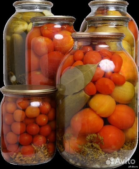 Стеклянные банки для консервации