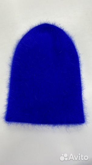 Шапочка Бини двойная из Ангоры