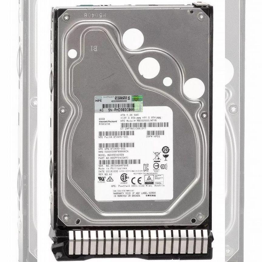 [MB002000JWFVN] Жесткий Диск Hp 2tb Sas 3,5" Hdd Mb002000jwfvn