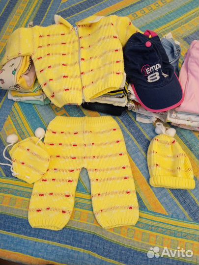 Вещи на малышку от рождения