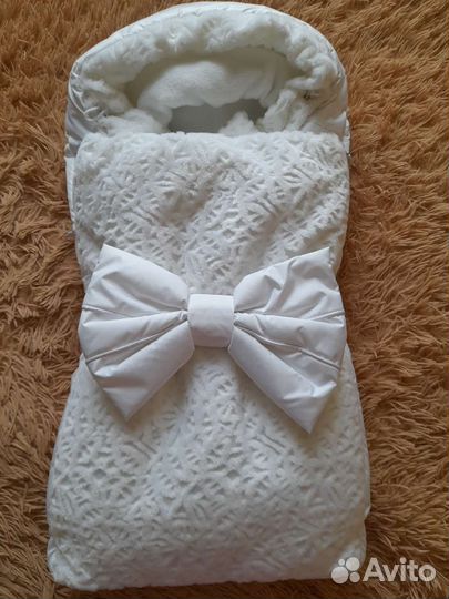 Зимний конверт для новорожденных