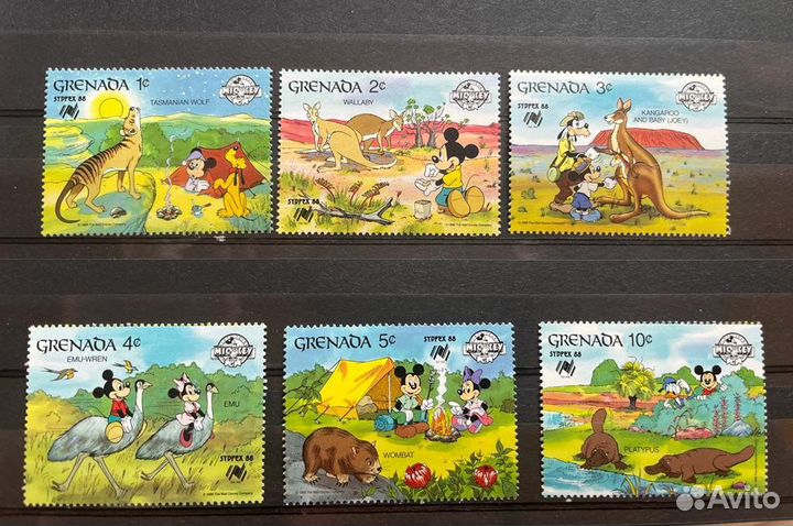 Марки дисней