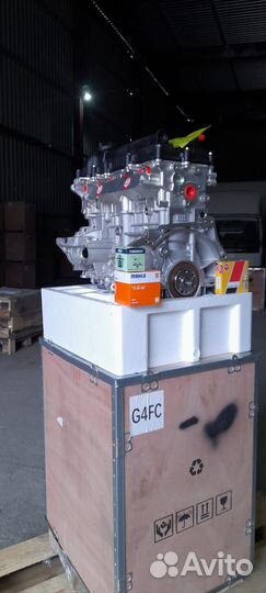 Двигатель новый 1.6/1.4 G4FC/G4FA Kia/Hyundai