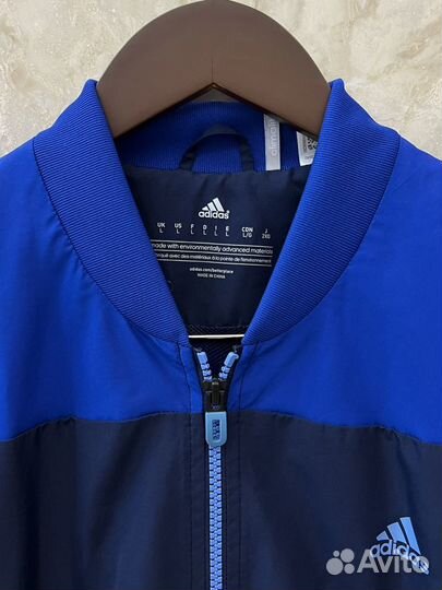 Спортивная куртка ветровка Adidas L оригинал