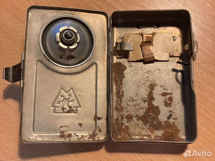 Фонарик металлический СССР