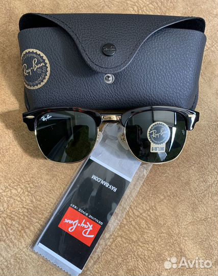 Очки ray ban clubmaster 3016