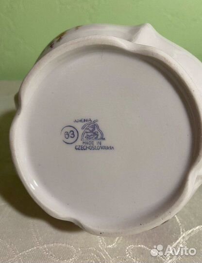 Сахарница «Мейсенский букет», чсср, Богемия