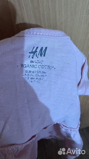 Платье детское hm, h&m, розовое