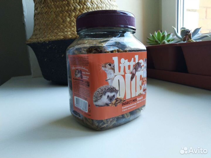 Корм для насекомоядных животных