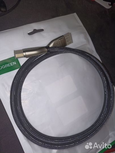 Кабель ugreen DisplayPort 1.4, 8K, 1 м