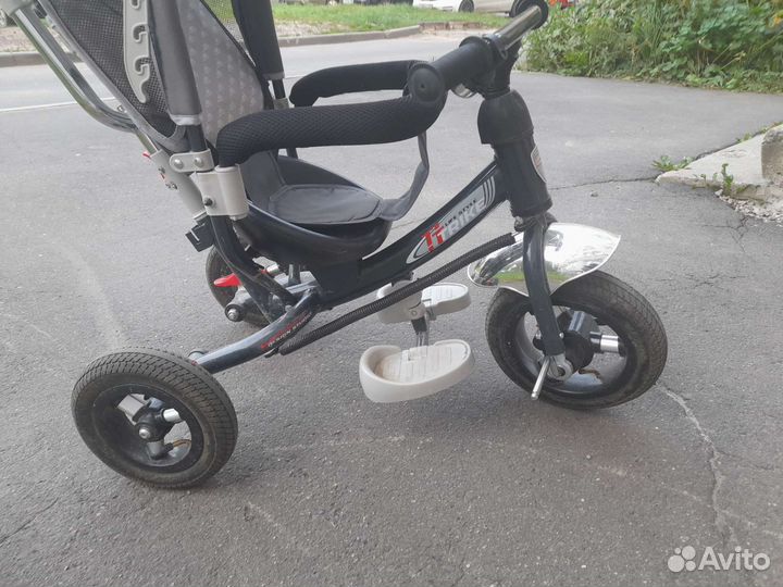 Велосипед коляска с ручкой