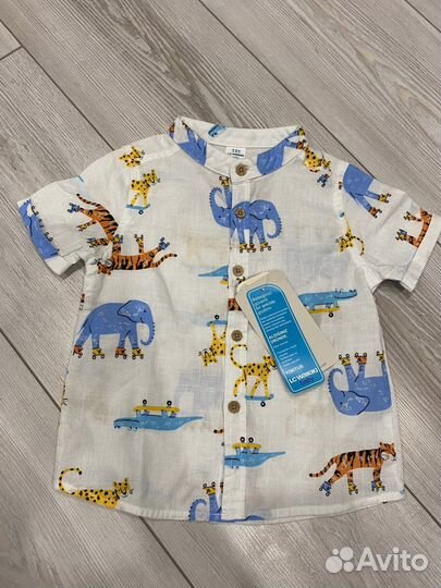 Комплект шорты и рубашка 12-18 мес