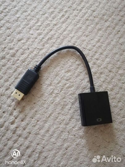 Видеопереходник (конвертер) DisplayPort на VGA