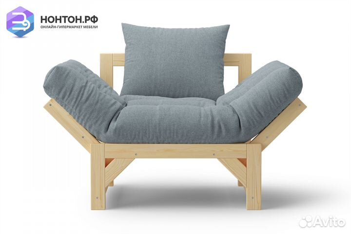 Кресло Амбер темно-серое