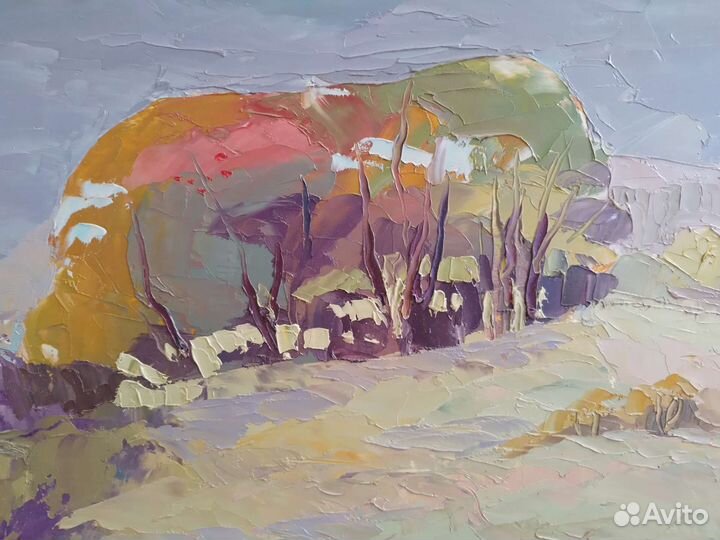 Картина маслом пейзаж