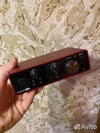 Focusrite scarlett solo 3rd gen