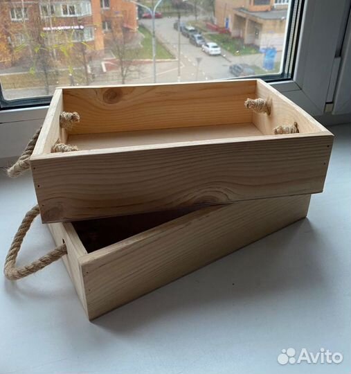 Ящик деревянный